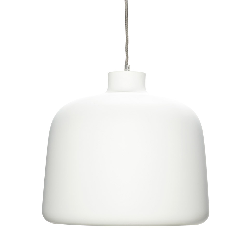 Hübsch Loftslampe - Hvid Aluminium (Ø 35)