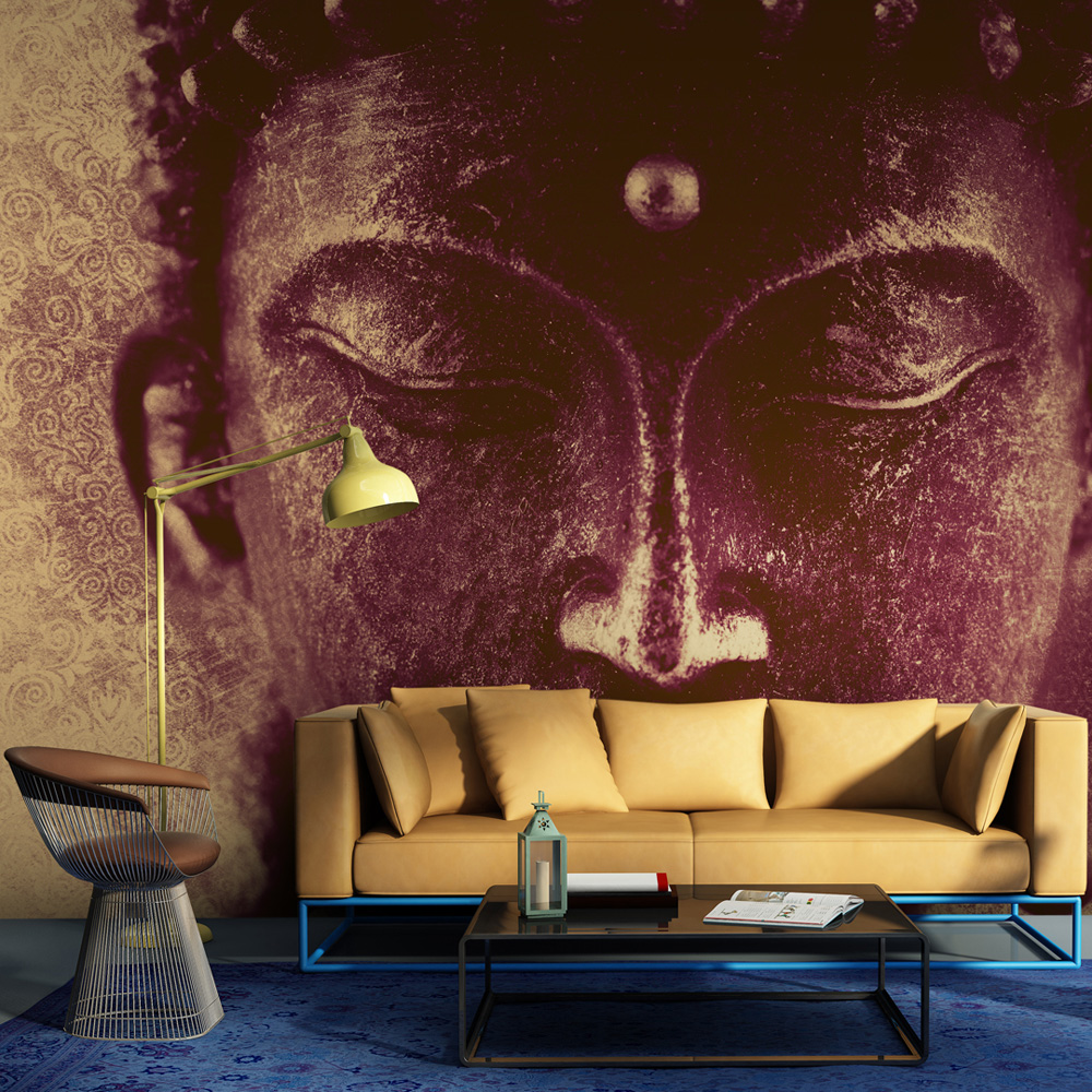 Artgeist Artgeist - Fototapet Med Buddhas Hoved - Flere Størrelser 200X154 Boligtilbehør