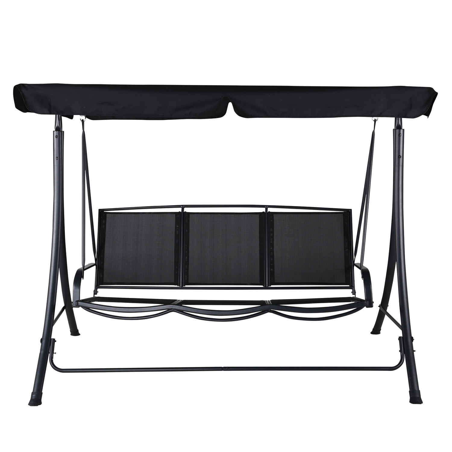 Venture Design Madras 3 Pers. Hængekøje - Sort Textilene, Pvc, Polyester Og Aluminium Terrasse & Have