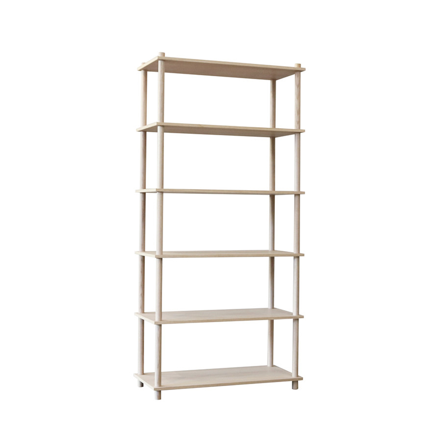 Woud Elevate Reolsystem 5 - Natur Træ, M. 6 Hylder