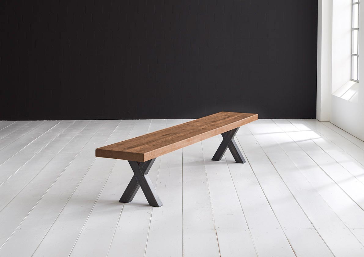 Bodahl Concept 4 You Spisebordsbænk - Massiv Egetræ M. Freja Ben 260 X 40 Cm 6 Cm 01 = Olie Spisestue