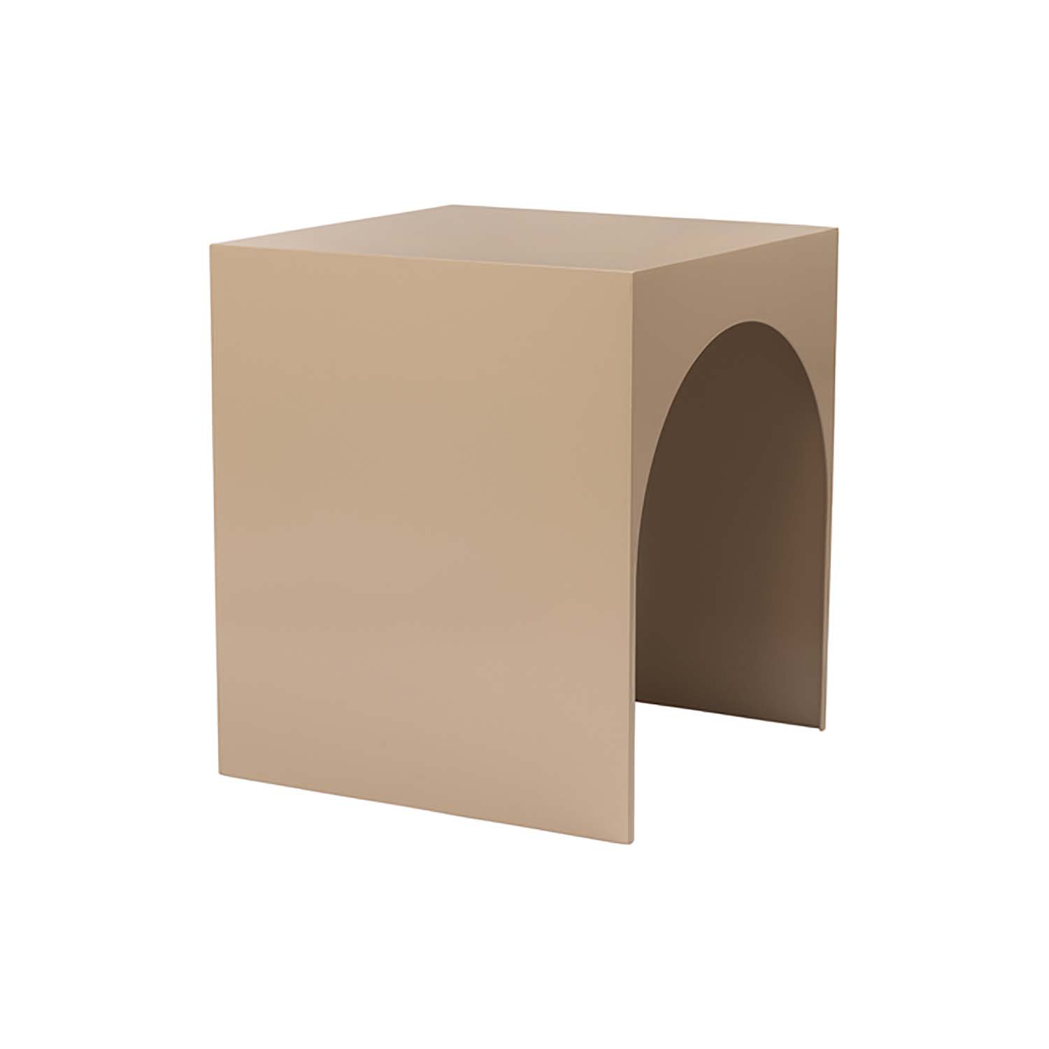 Kristina Dam Studio Kristina Dam Studio Arch Sofabord, Stor - Brun Stål (40X40) Dagligstue