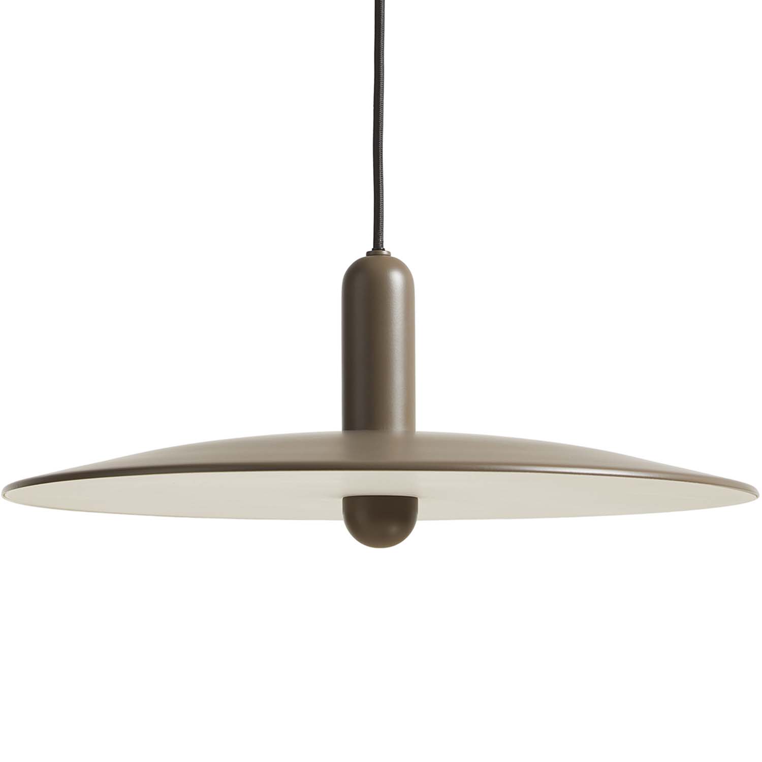 Woud Woud Lu Loftlampe Stor - Brun Metal Belysning