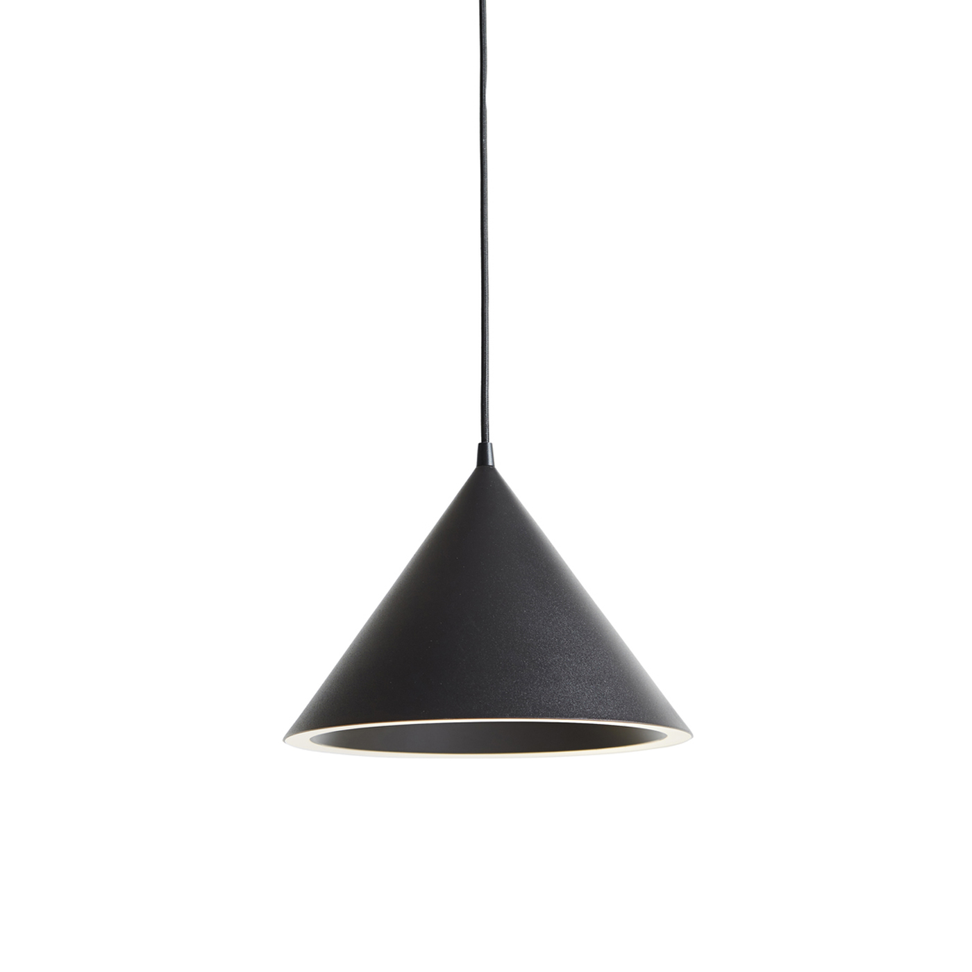 Woud Woud Annular Loftlampe - Sort, Kegleformet (Ø32) Belysning