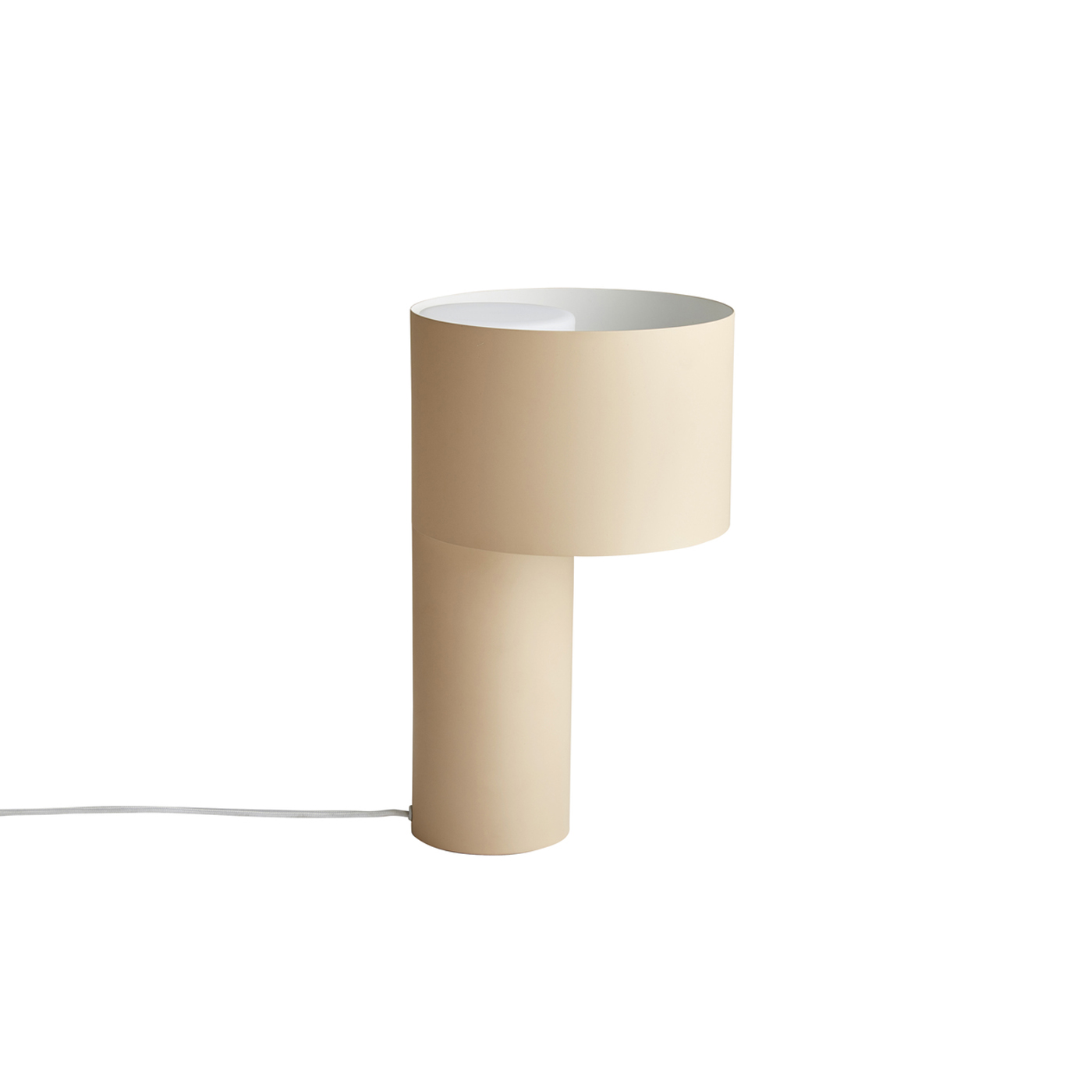 Woud Woud Tangent Bordlampe - Opal/Sand Glas/Metal Belysning