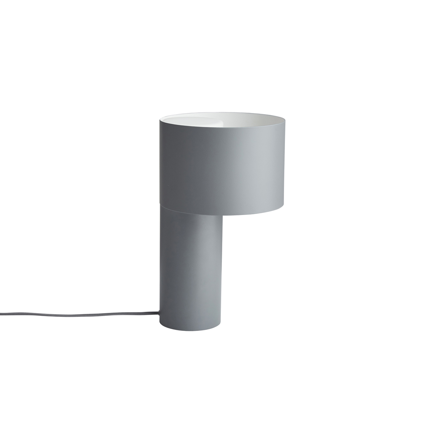 Woud Tangent Bordlampe - Opal/Grå Glas/Metal Belysning Woud Tangent Bordlampe - Opal/Grå Glas/Metal Belysning