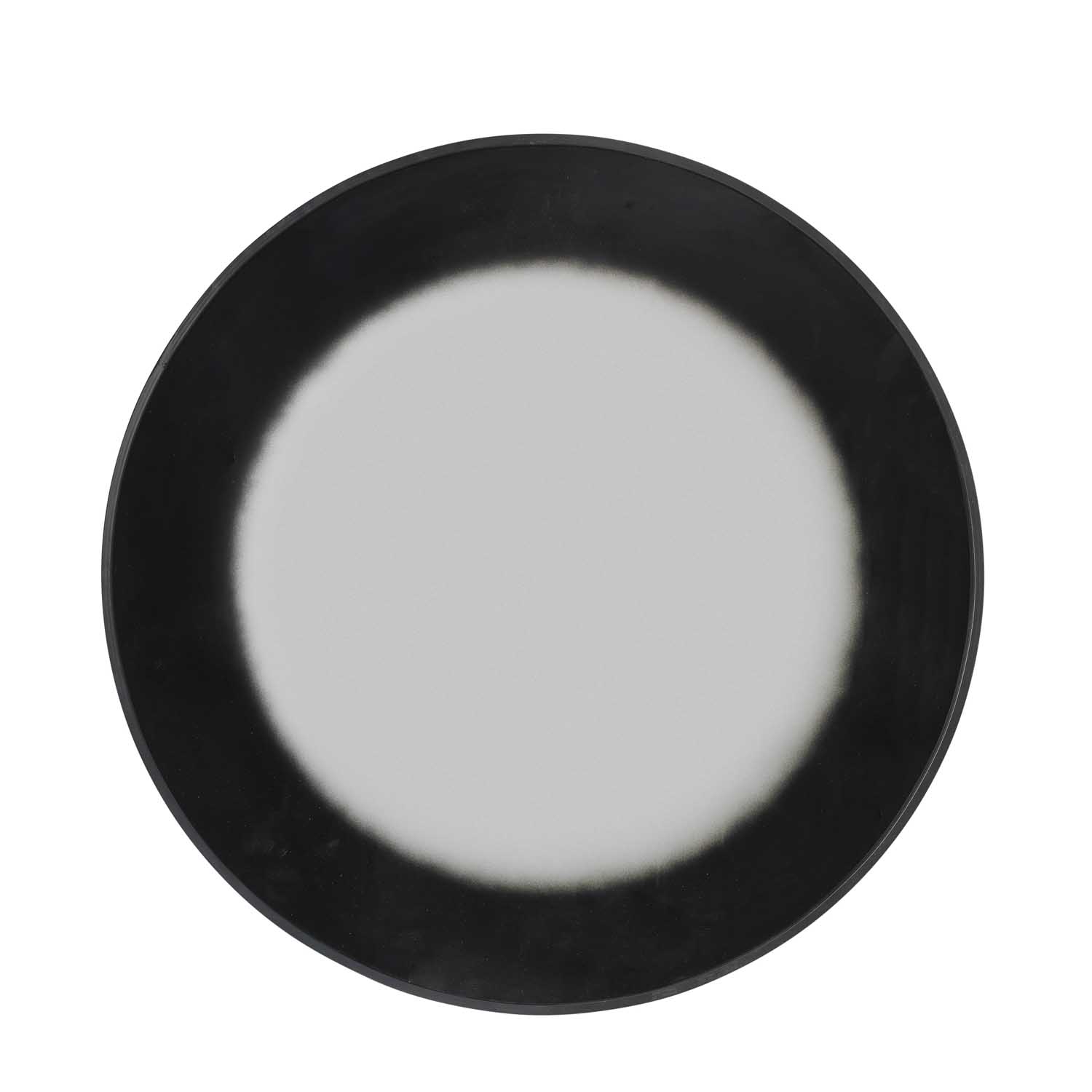 Broste Copenhagen Shadow Vægspejl - Klar/Sort Spejlglas/Jern, Rund (Ø80) Boligtilbehør
