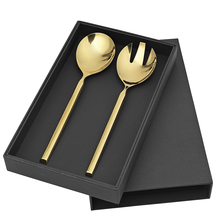 Broste Copenhagen Tvis Salatbestik - Guld