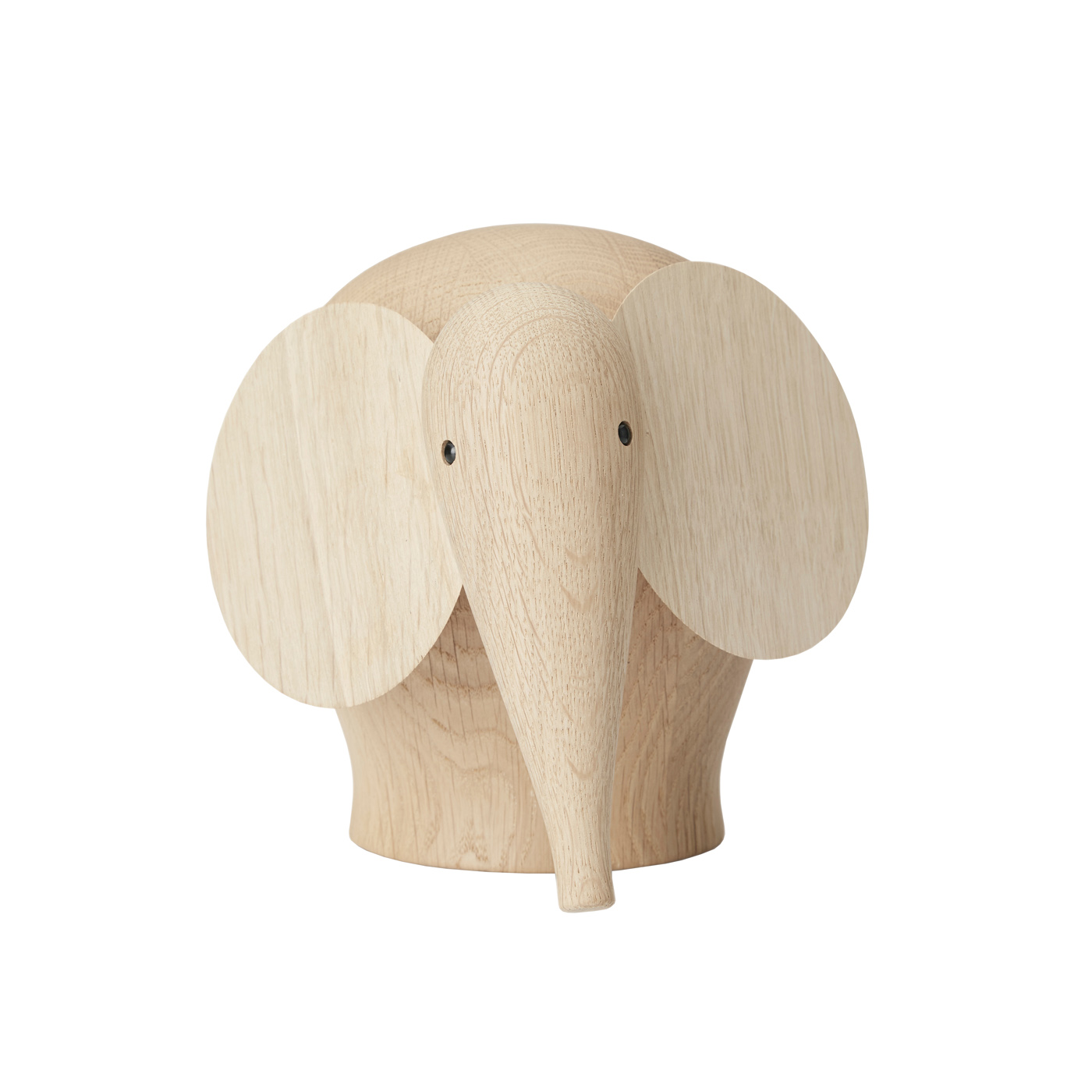 Woud Nunu Elefant Medium - Natur Egetræ Boligtilbehør