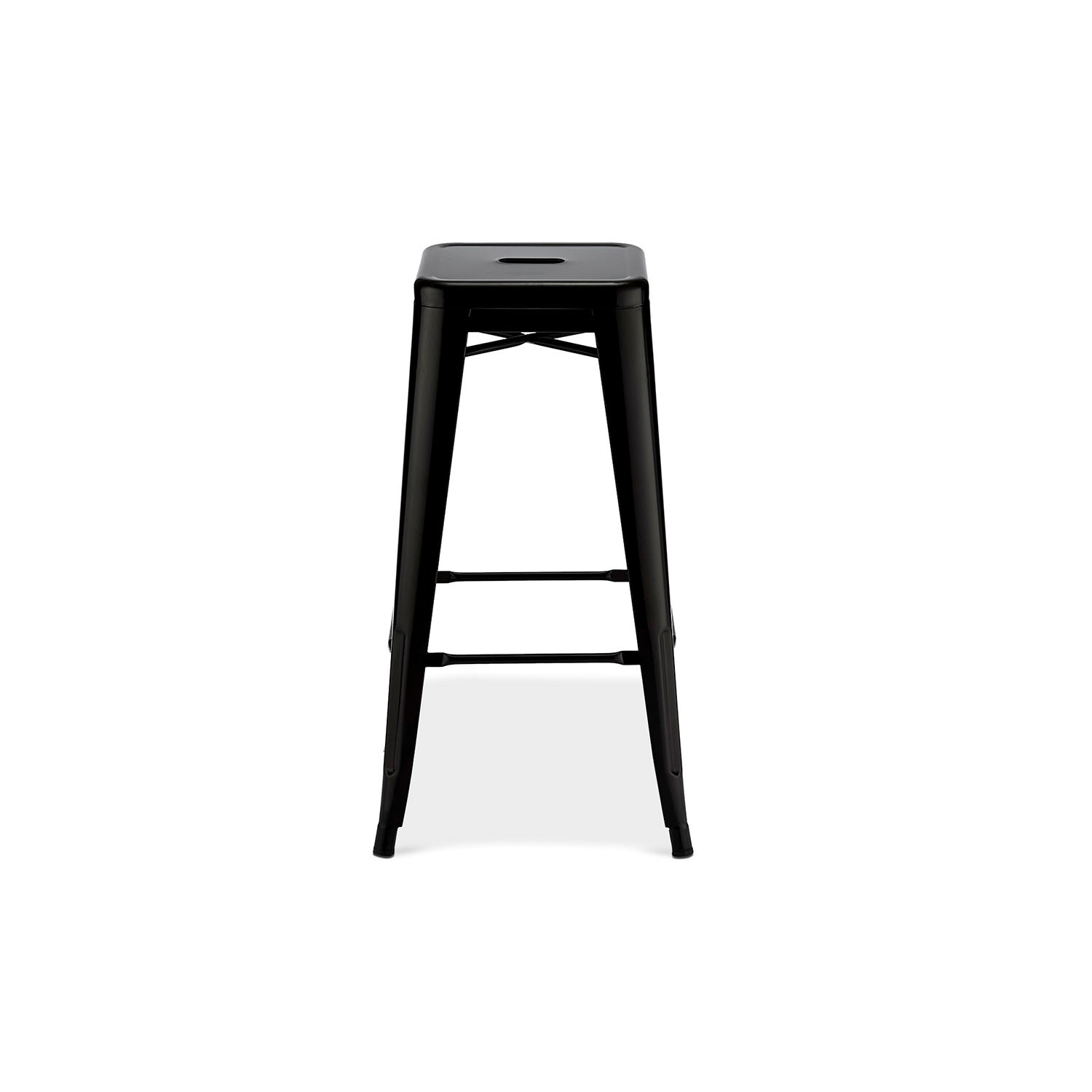 Boboonline Korona Barstol - Sort Metal Spisestue