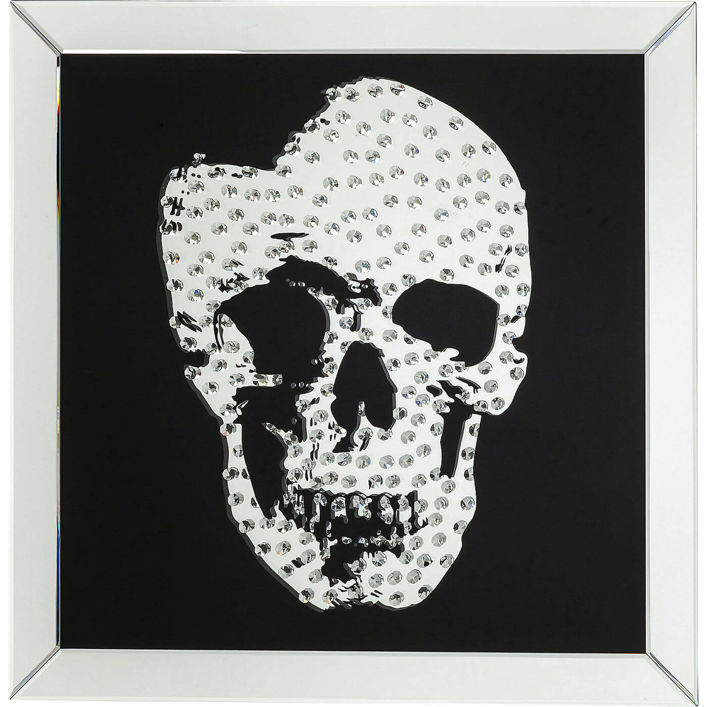 Kare Design Plakat, Rockstar - Sort/Sølv, (80X80Cm) Boligtilbehør