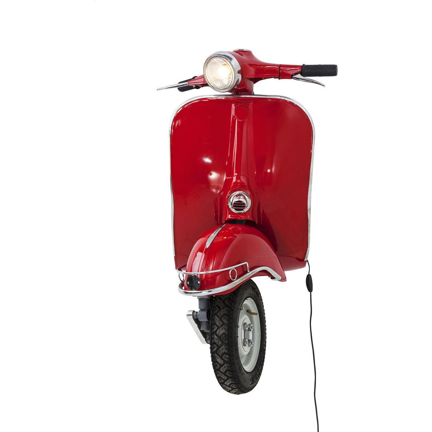 Kare Design Scooter Red Big Væglampe - Rød Aluminium