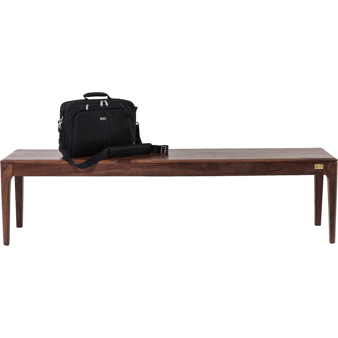 Kare Design Brooklyn Walnut Bænk - Valnøddebrunt Sheeshamtræ (175Cm) Entré
