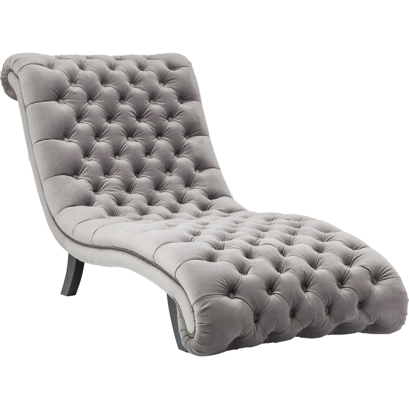 Kare Design Kare Design Relax Desire Velvet Silver Loungestol - Sølv Fløjl Dagligstue
