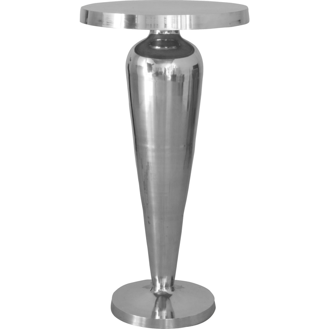 Kare Design Rockstar Barbord - Aluminium, Rund (Ø 55)