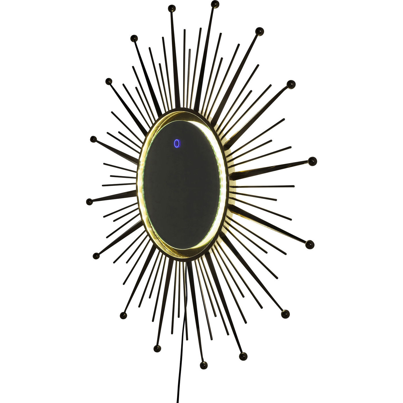 Kare Design Spejl, Sunburst Led Kare Design