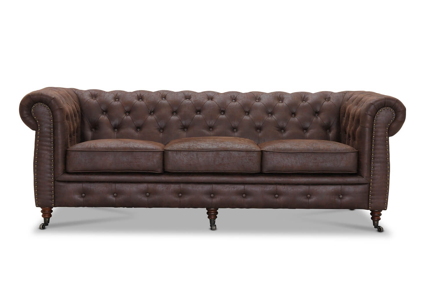 Cambridge 3 Pers. Sofa - Brun Dagligstue
