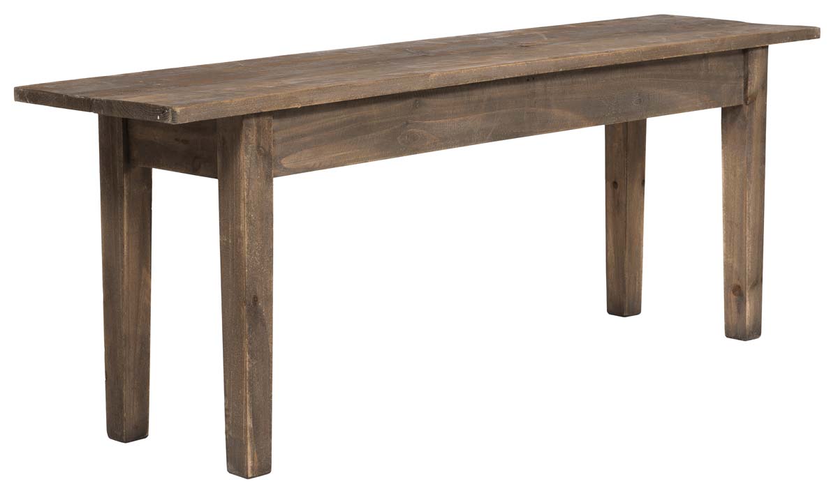 Ib Laursen Ib Laursen Bænk - Brun/Naturfarvet Træ, (43X120X29Cm) Spisestue