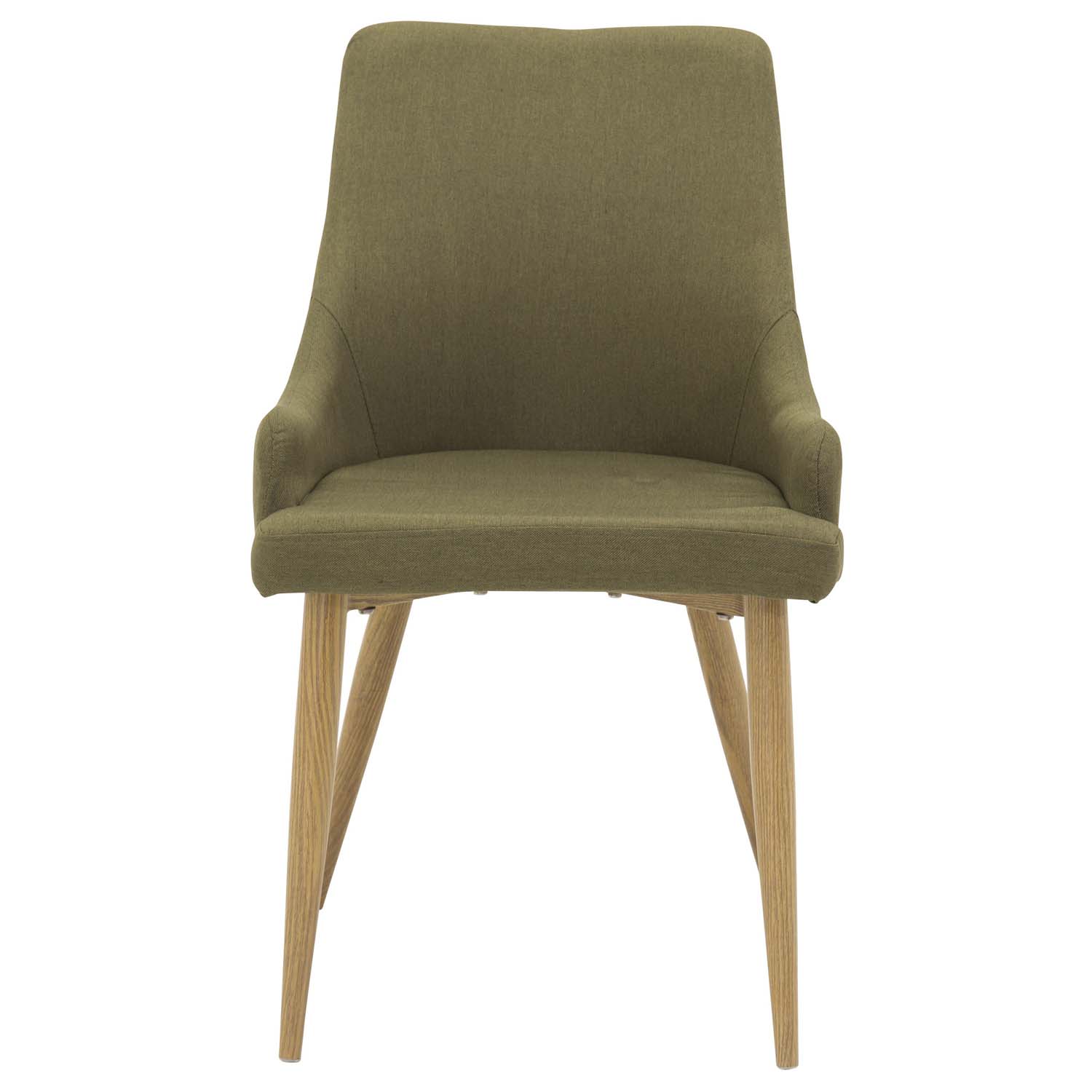 Venture Design Venture Design Plaza Spisebordsstol, M. Armlæn - Grøn Polyester Og Metal Spisestue