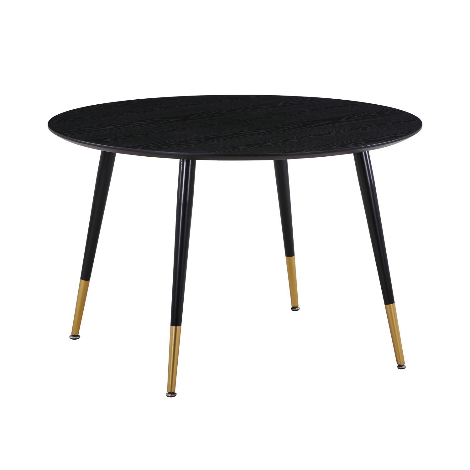 Venture Design Venture Design Dipp Spisebord - Sort Mdf Og Messing/Sort Metal (Ø115) Spisestue