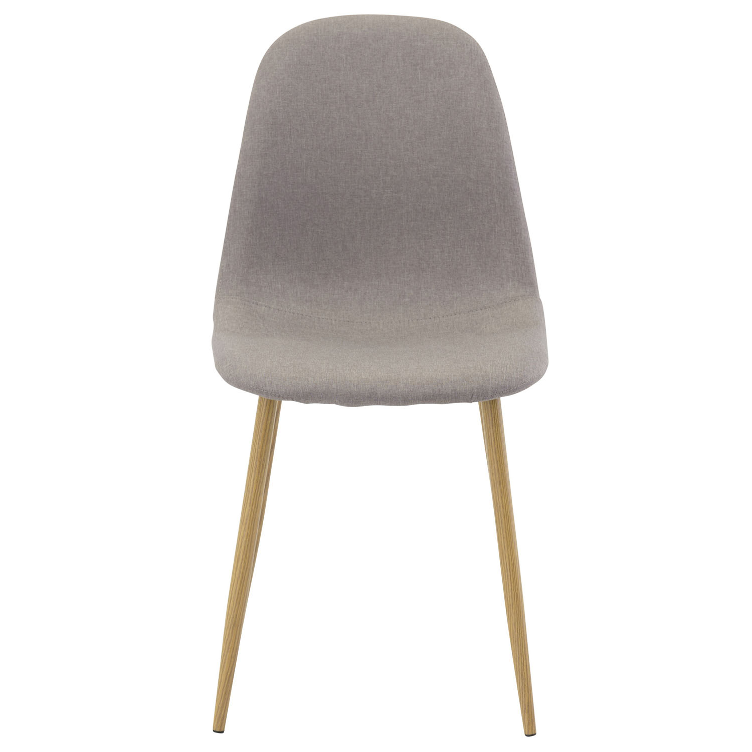 Venture Design Polar Spisebordsstol - Grå Polyester Og Metal