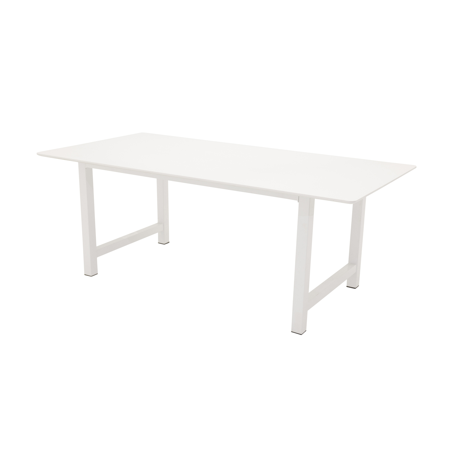 Venture Design Count Spisebord - Hvid Mdf Og Metal (220X100) Spisestue