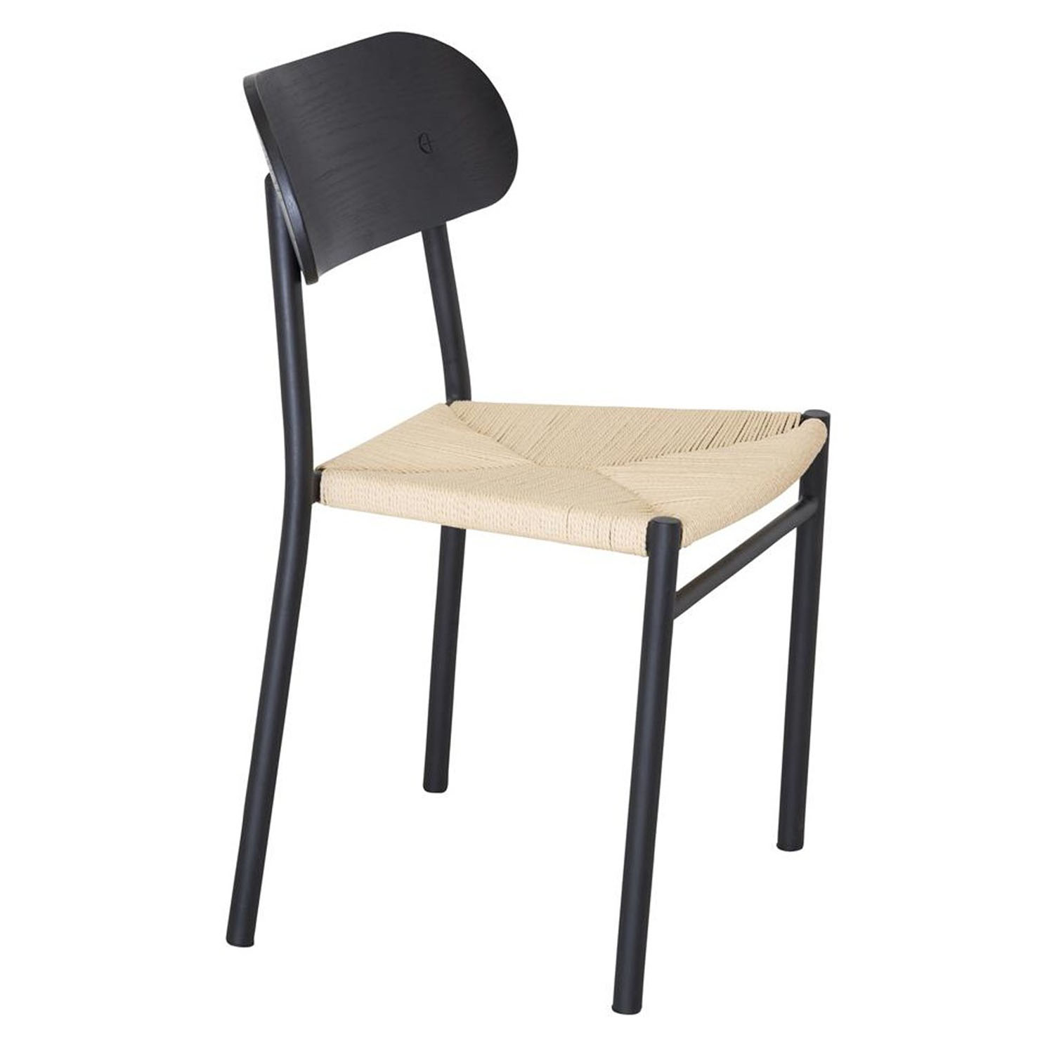 Venture Design Venture Design Polly Spisebordsstol - Sort Træ Og Sort Metal Spisestue