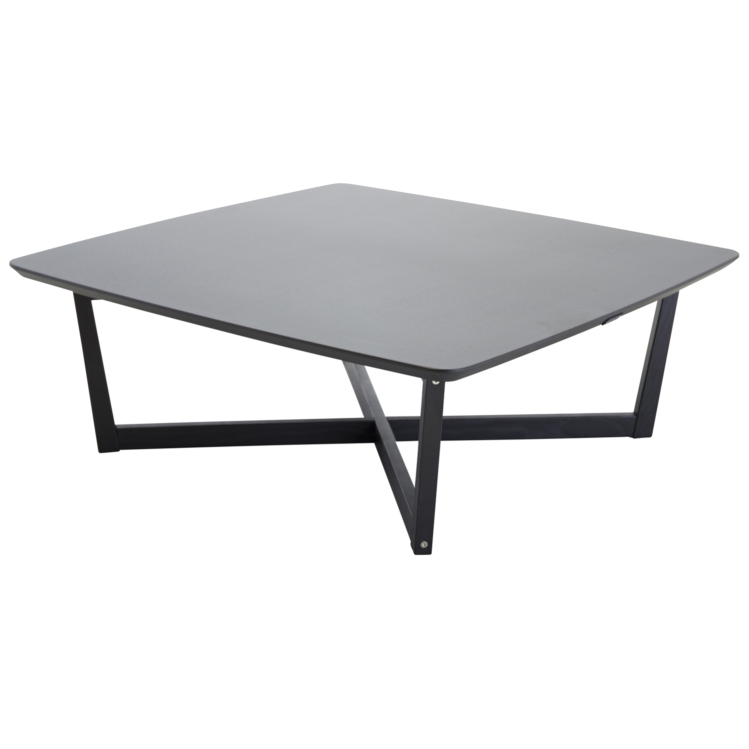 Venture Design Venture Design Lind Sofabord - Sort Melamin Og Træ (100X100) Dagligstue