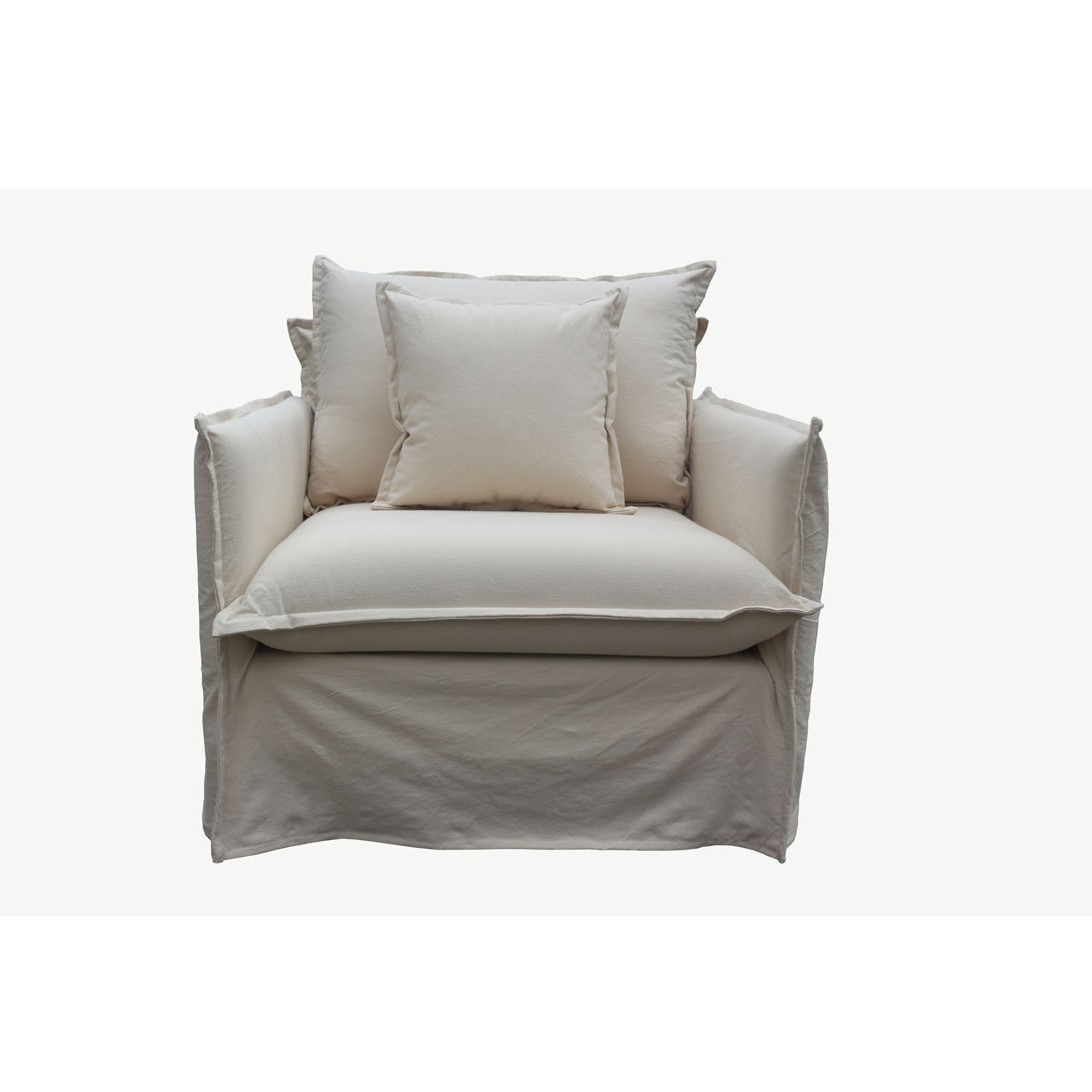 Venture Design Nova Lænestol - Beige Stof Og Plastik Dagligstue
