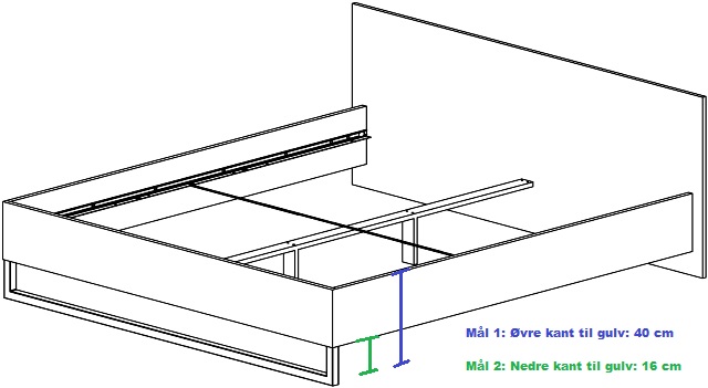 Style sengeramme 180x200 find sengerammer i hvid, sort eller eg! Hvid sengeramme 180x200