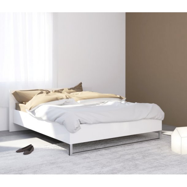 Style sengeramme 180x200 find sengerammer i hvid, sort eller eg! Stue lavendel