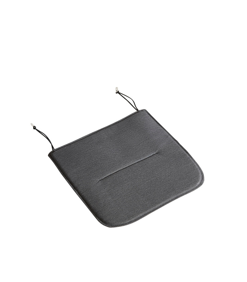 WOUD Ray caféstol hynde - grå melange akryl, m. antislip Billede af WOUD Ray caféstol hynde - grå melange akryl, m. antislip