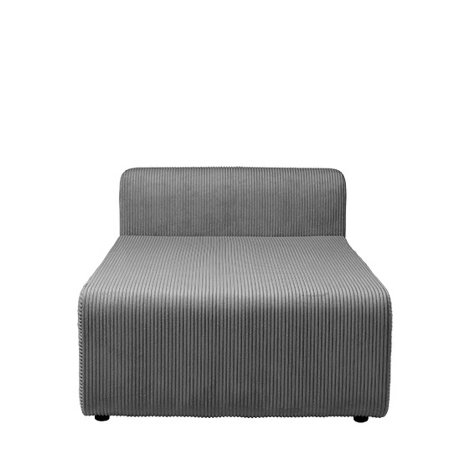 Broste Copenhagen Lake Modulsofa Chaiselong - Polyester, Rektangulær (170X90)