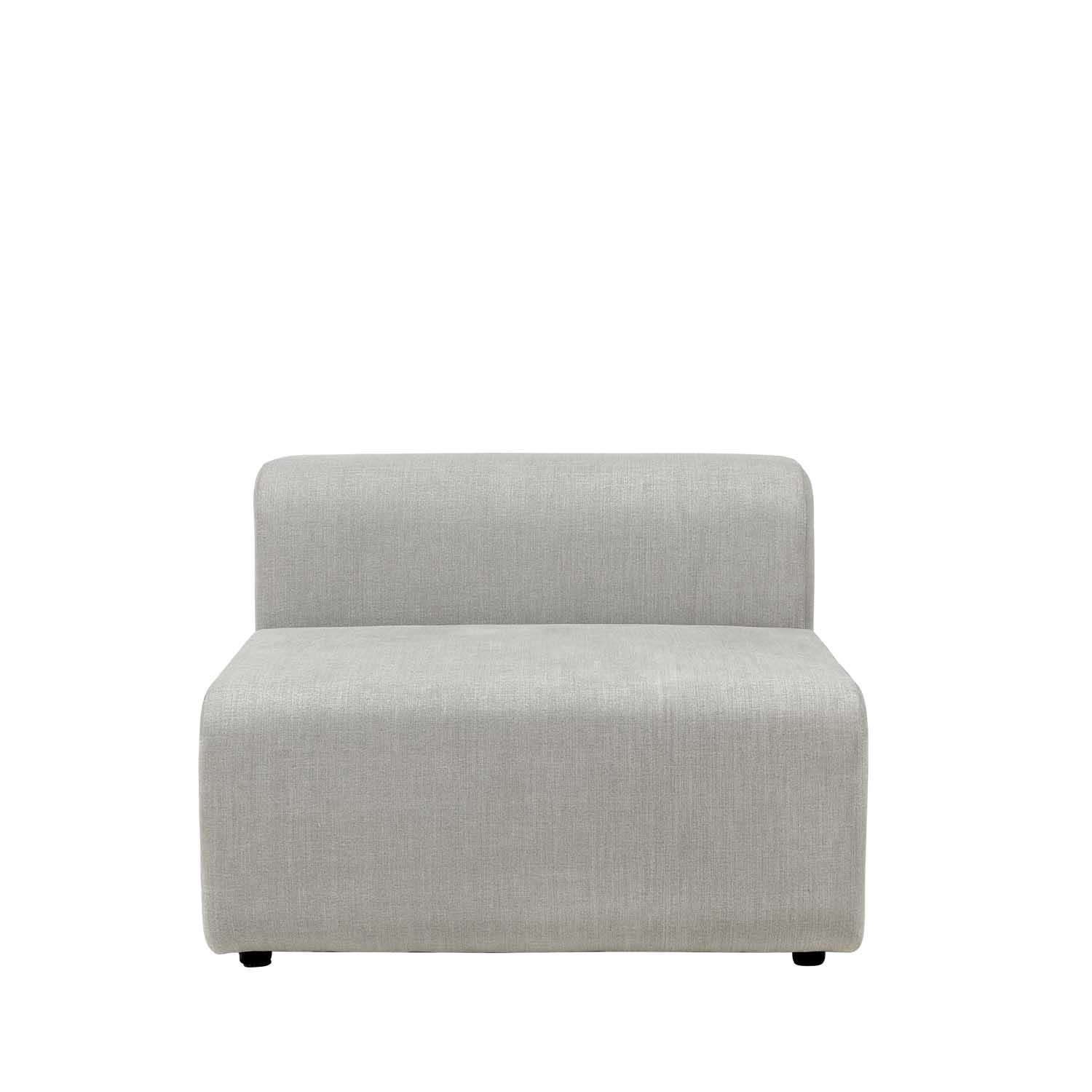 Broste Copenhagen Lake Modulsofa Midt - Polyester, Rektangulær Dagligstue