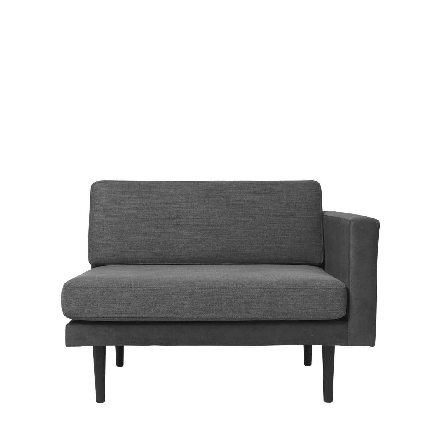 Broste Copenhagen Ocean Modulsofa Venstredel - Polyester, M. Armlæn Dagligstue