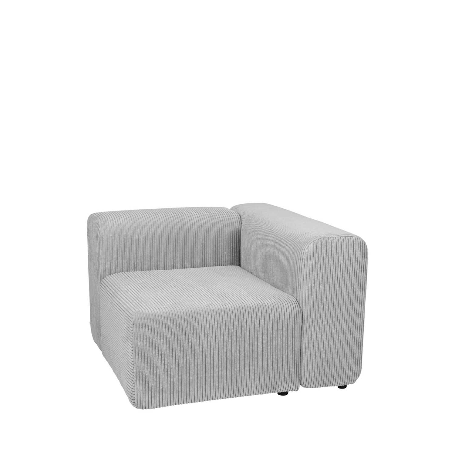 BROSTE COPENHAGEN Lake modulsofa venstre hjørnedel - polyester, kvadratisk Billede af BROSTE COPENHAGEN Lake modulsofa venstre hjørnedel - polyester, kvadratisk