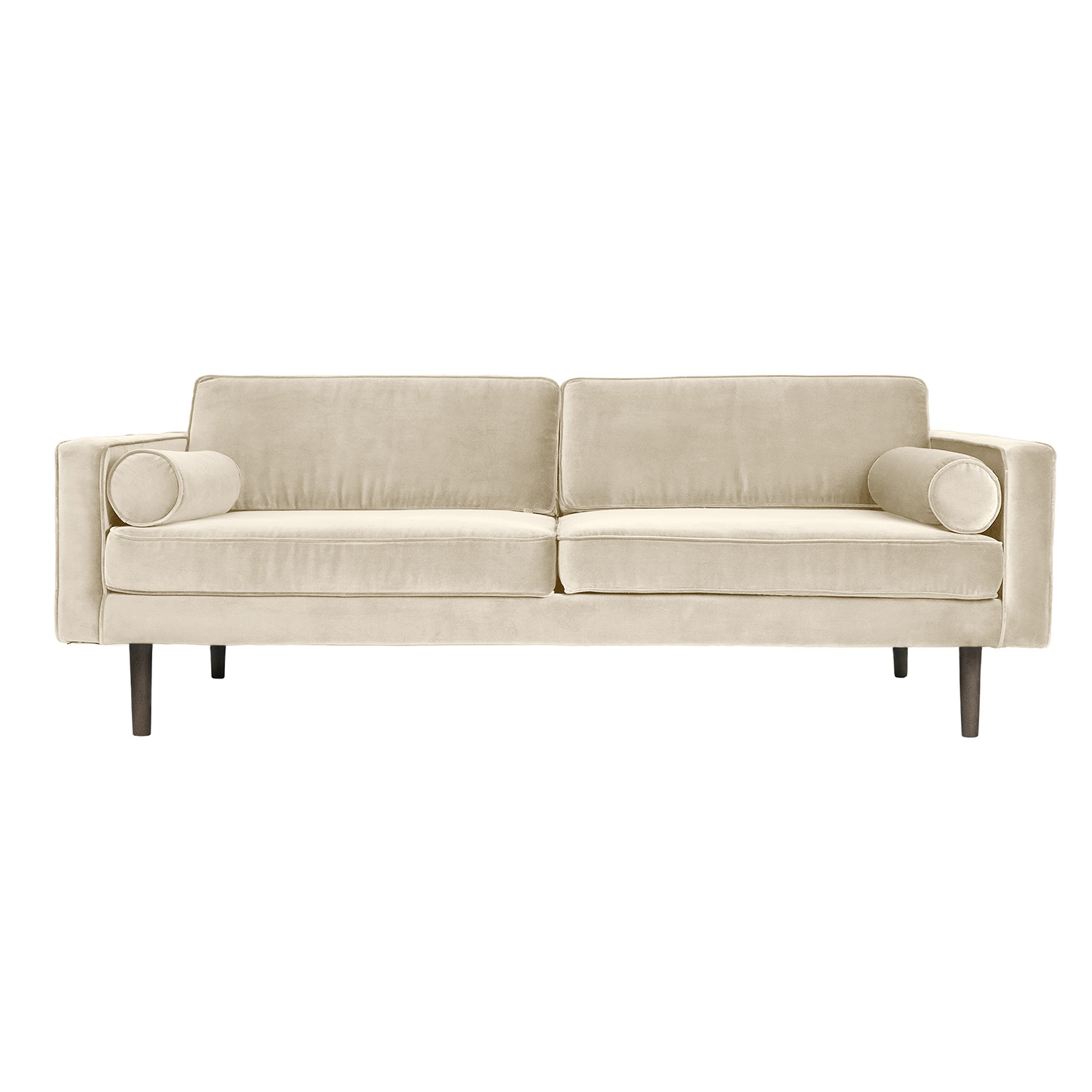 Broste Copenhagen Rektangulær Wind Sofa - Beige Polyester