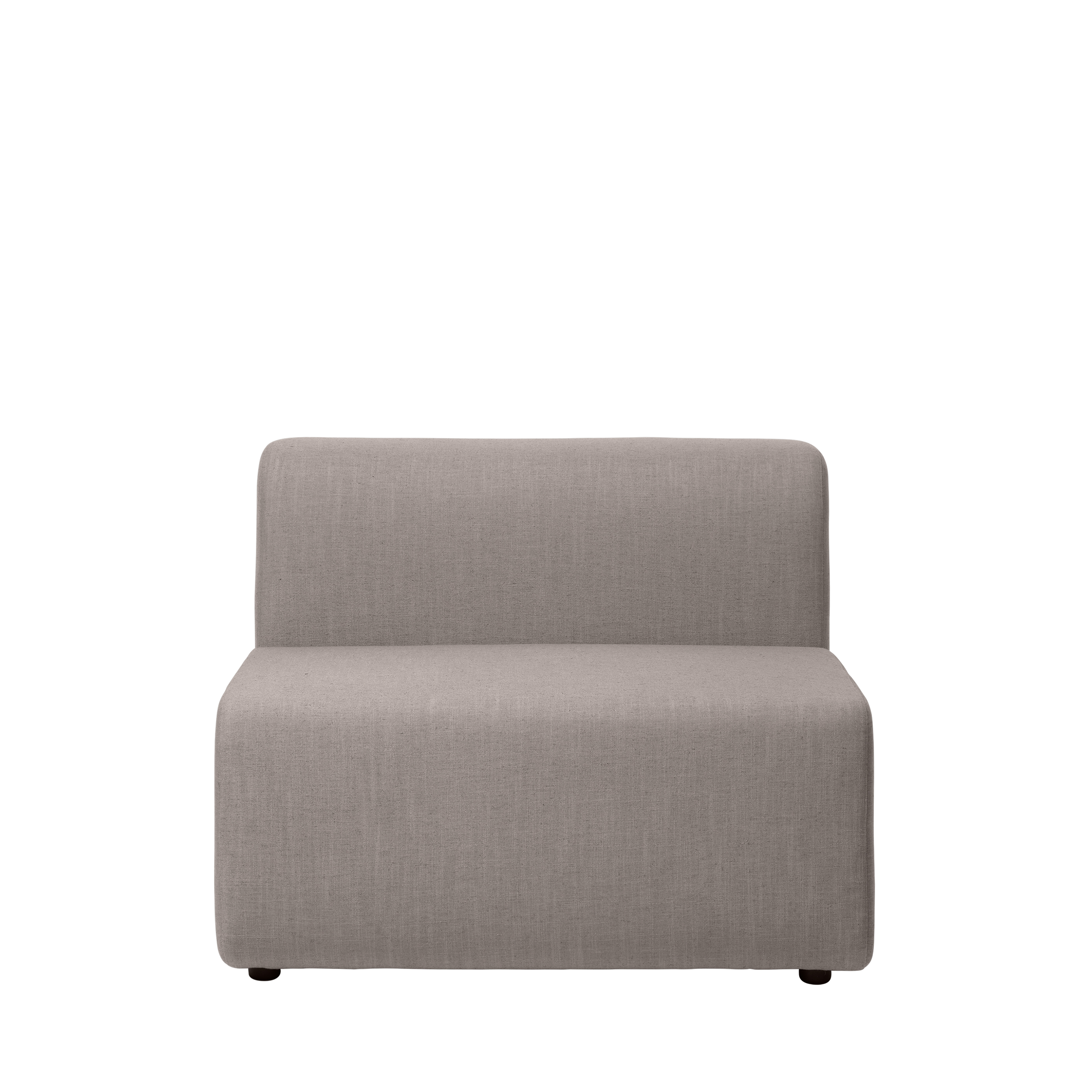 Broste Copenhagen Lagoon Modulsofa Midt - Latte Stof Dagligstue