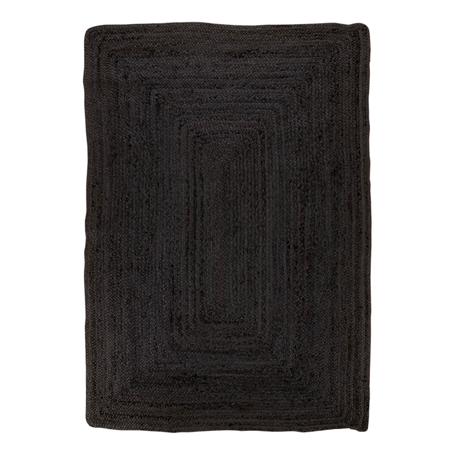 House Nordic Rektangulær Bombay Gulvtæppe - Grå Jute (240X180)