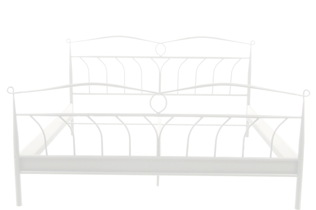 Hvid sengeramme 140x200