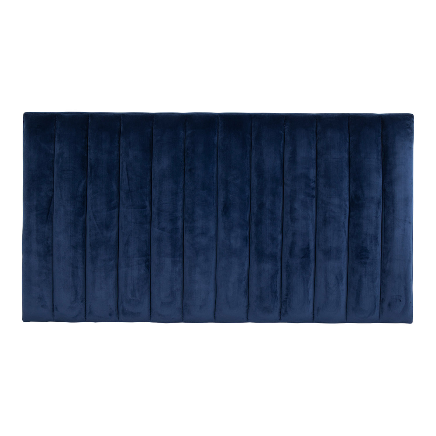 House Nordic Rektangulær Varberg Sengegavl - Blå Velour (180X97)