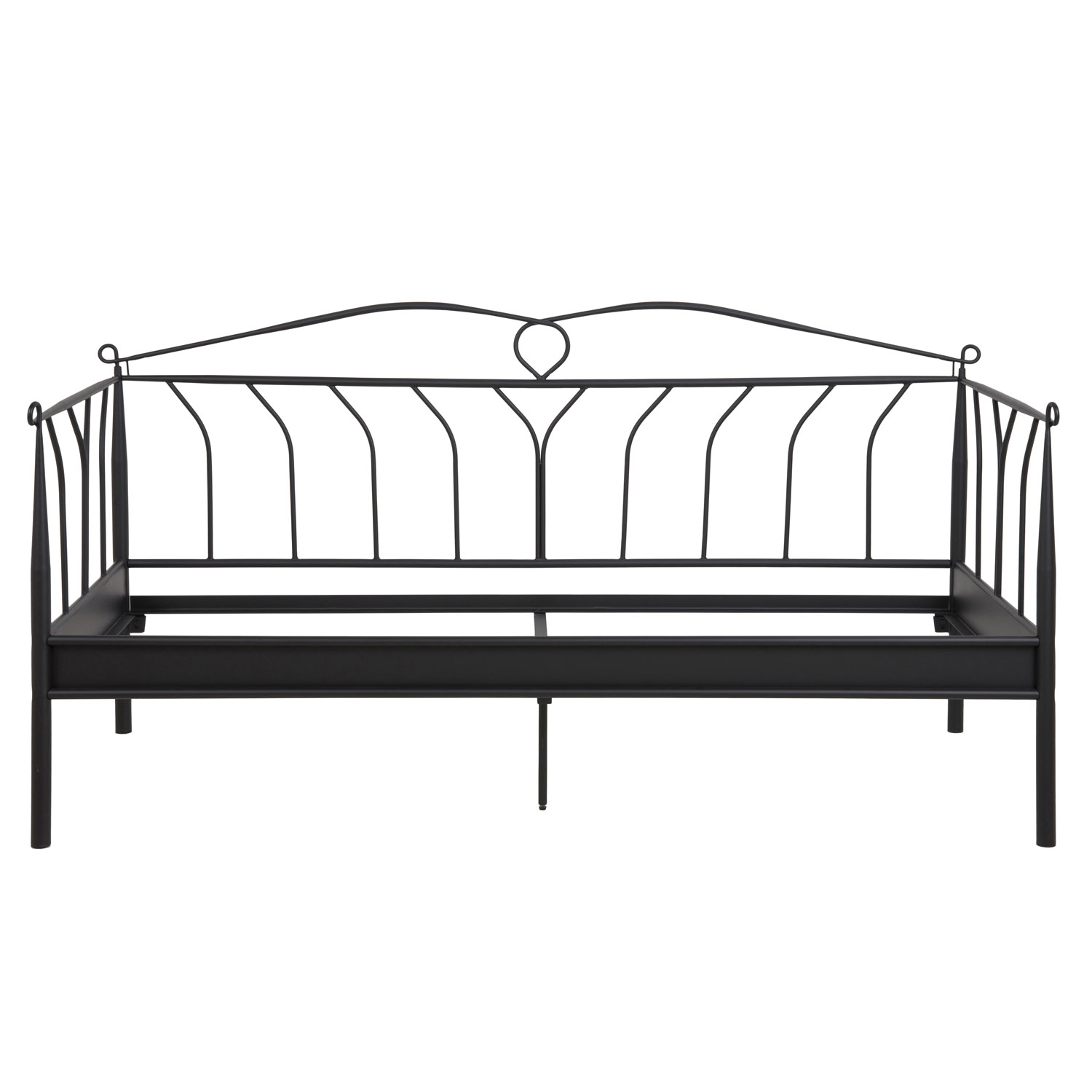 Act Nordic Act Nordic Line Sofaseng - Sort Metal (200X90) Soveværelse