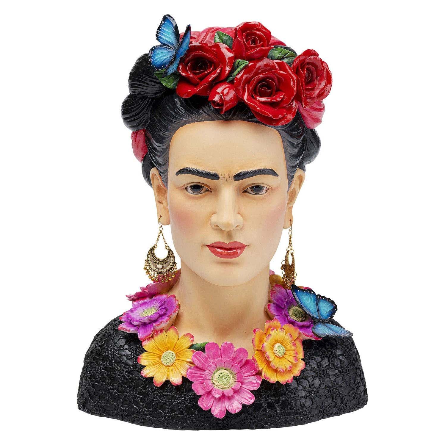 Kare Design Frida Flowers Figur - Multifarvet Polyresin (H:40, 5Cm)