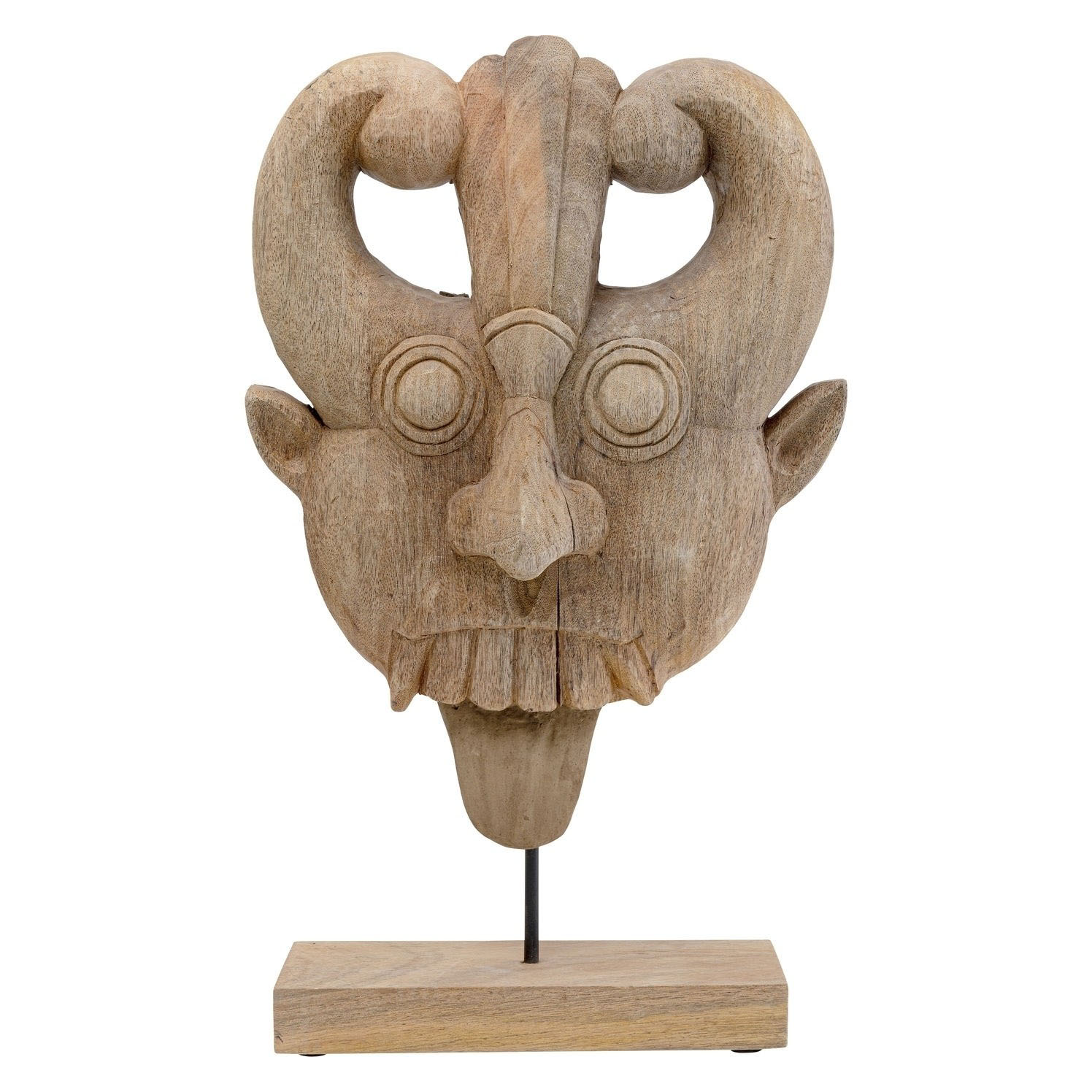 Kare Design Kare Design Mask African Figur - Natur Mangotræ (H:51Cm) Boligtilbehør