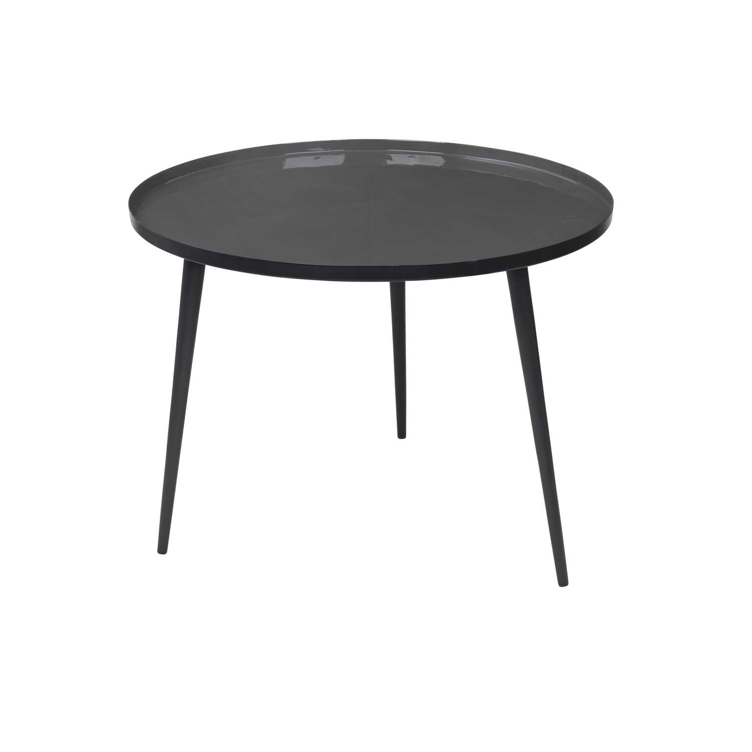Broste Copenhagen Jelva Sofabord - Aluminium/Emalje/Jern, Rund (Ø57) Broste Copenhagen Jelva Sofabord - Aluminium/Emalje/Jern, Rund (Ø57)