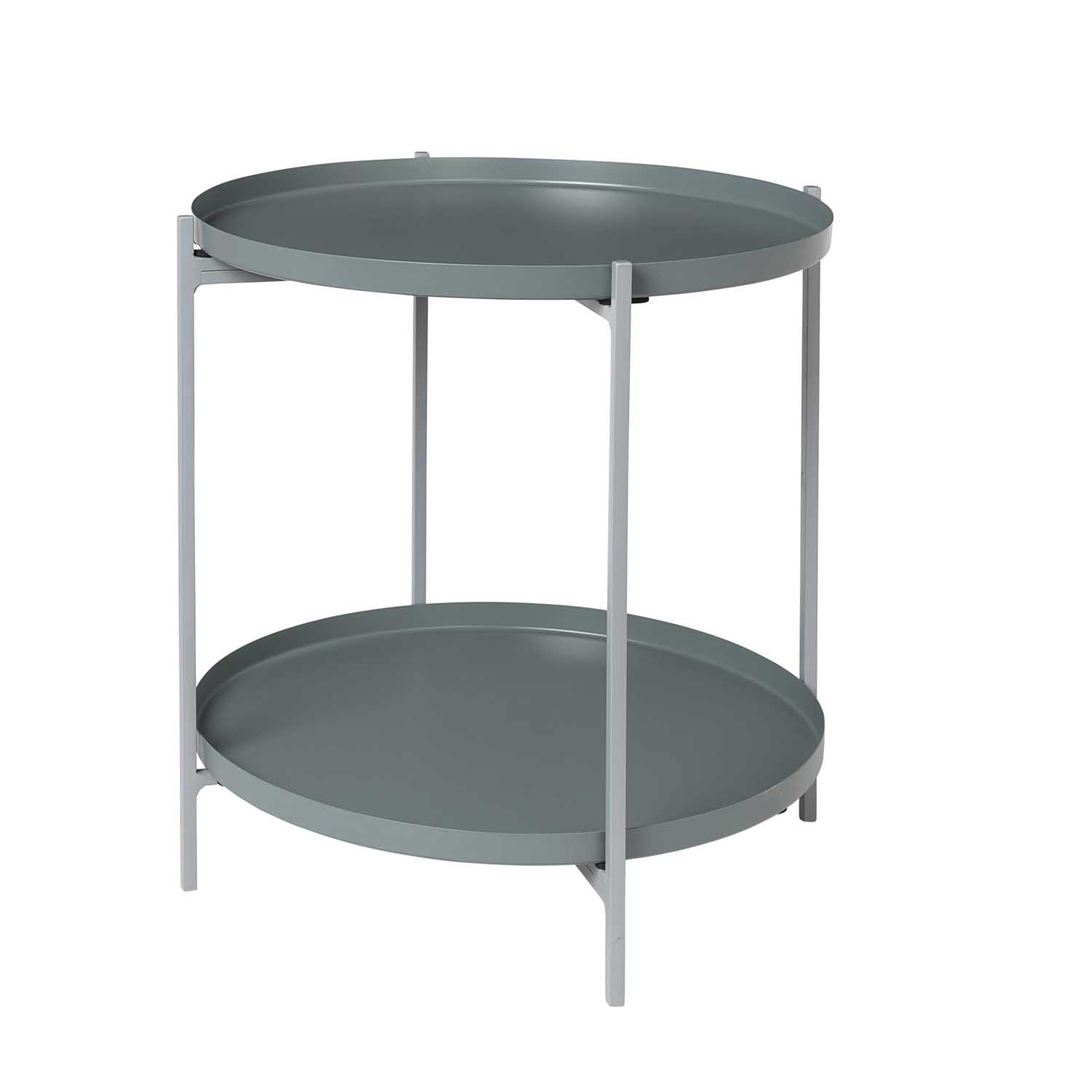 Broste Copenhagen Tristan Sidebord - Jern, M Hylde, Rund (Ø40)