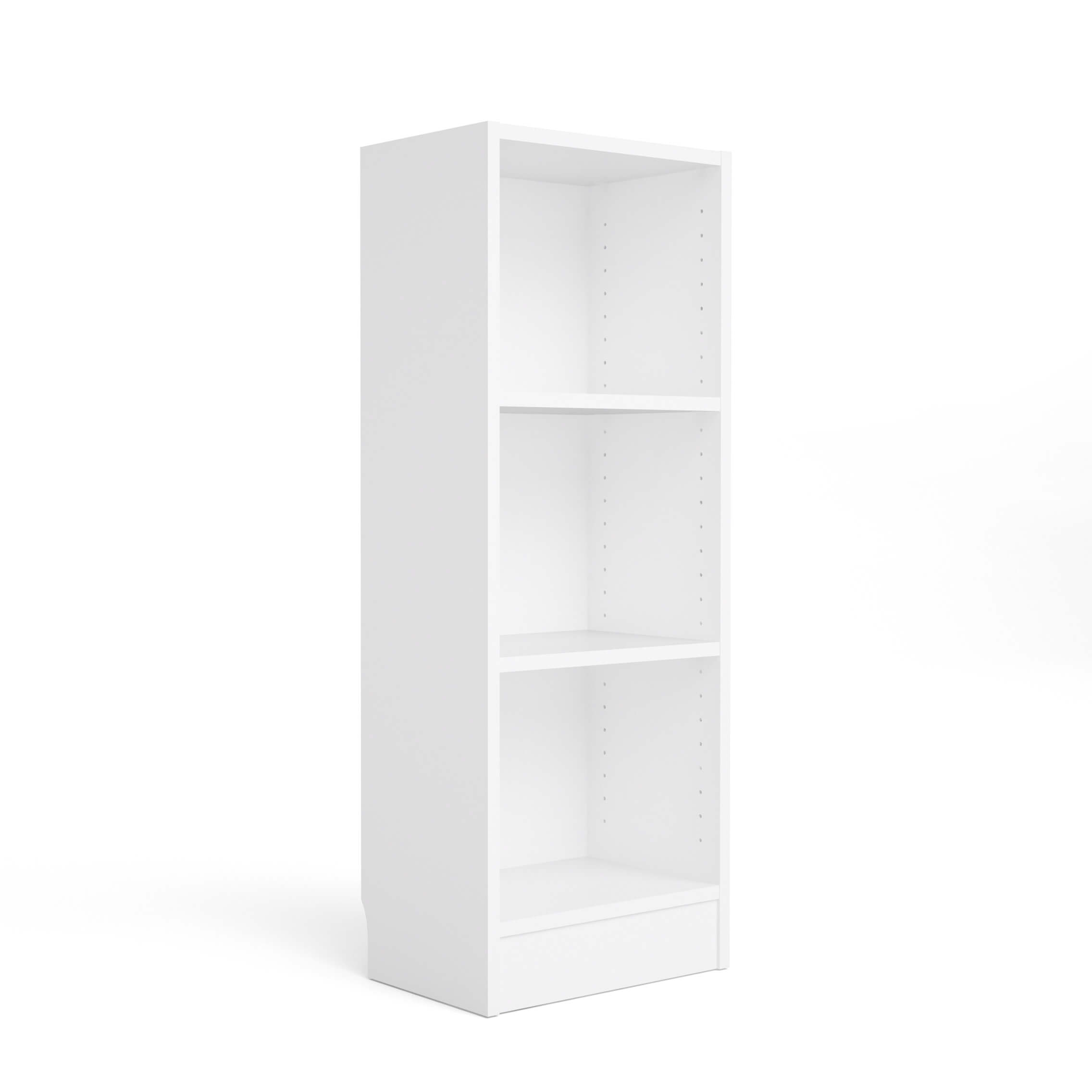 Basic Bogkasse - Hvid, M. 2 Hylder