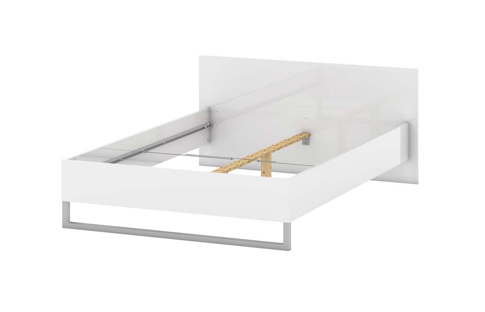 Boboonline Style Sengeramme - Hvidt Træ, 140 X 200 Soveværelse