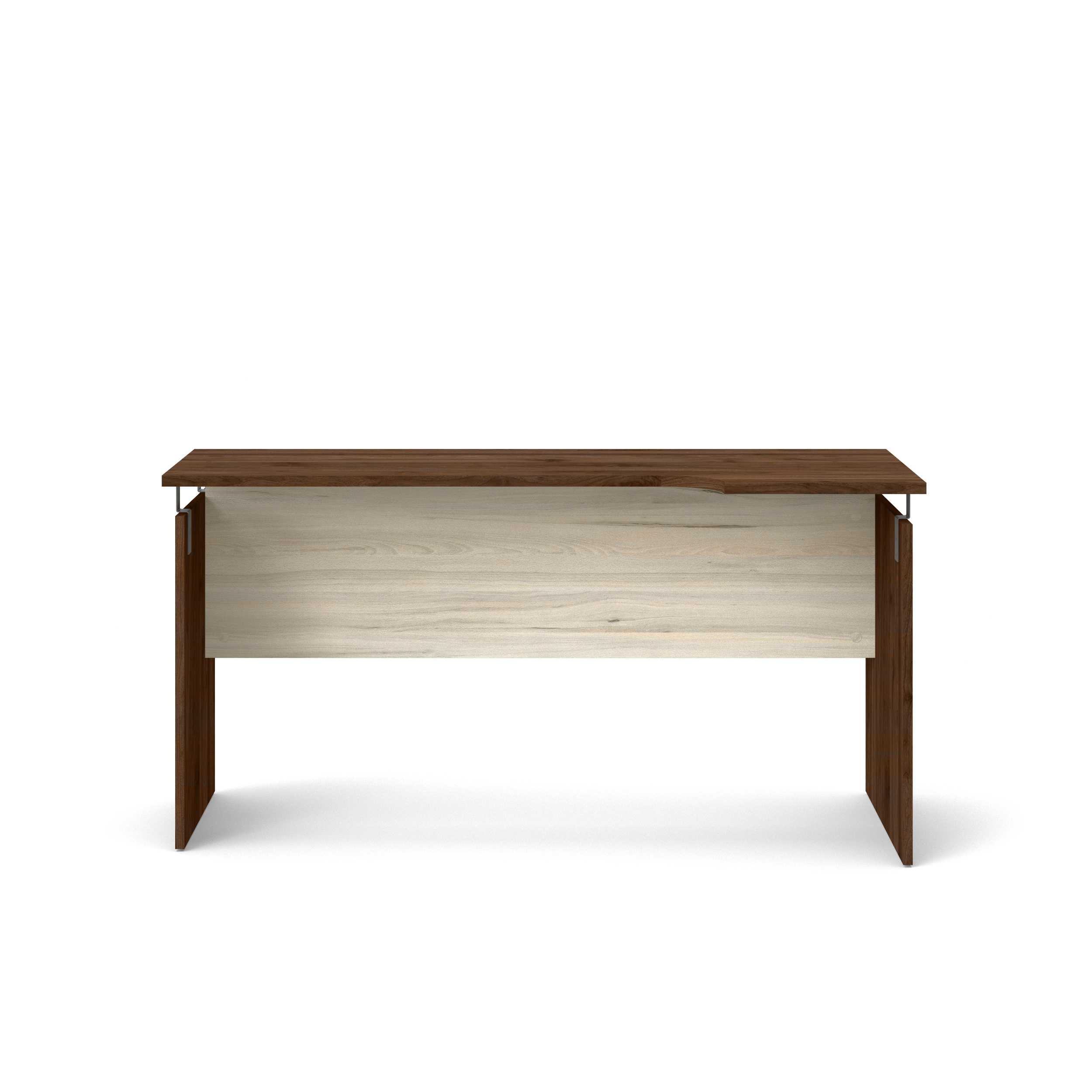 Santiago Skrivebord - Valnød Brun Og Natur Jasmund (150X60) Kontor
