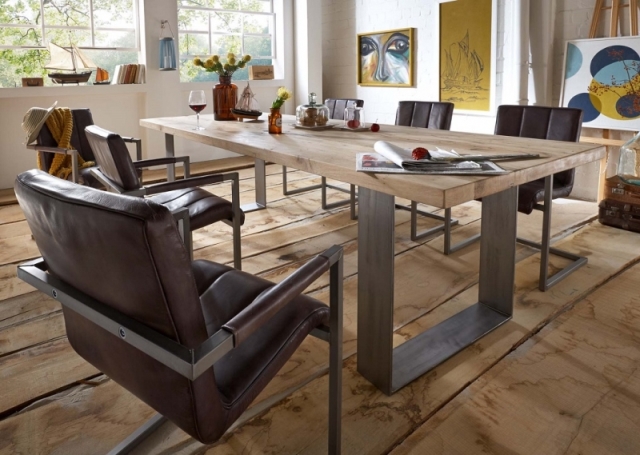 BODAHL Texas spisebord - desert egetræ, plankebord 260 x 100 cm Billede af BODAHL Texas spisebord - desert egetræ, plankebord 260 x 100 cm